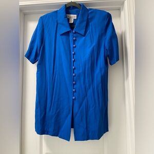 Pablo Collection vintage Blue Button-Up Shirt